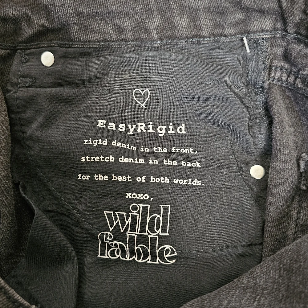 Wild Fable Mid Rise 90s Relaxed Straight Easy Rigid 31" Inseam - Picture 3 of 6